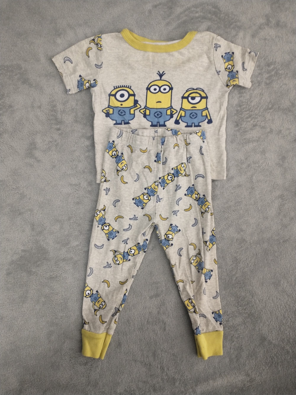 Illumination / Minions - 3T - Minion-Themed (RN# 87652) Kids Pajama Set